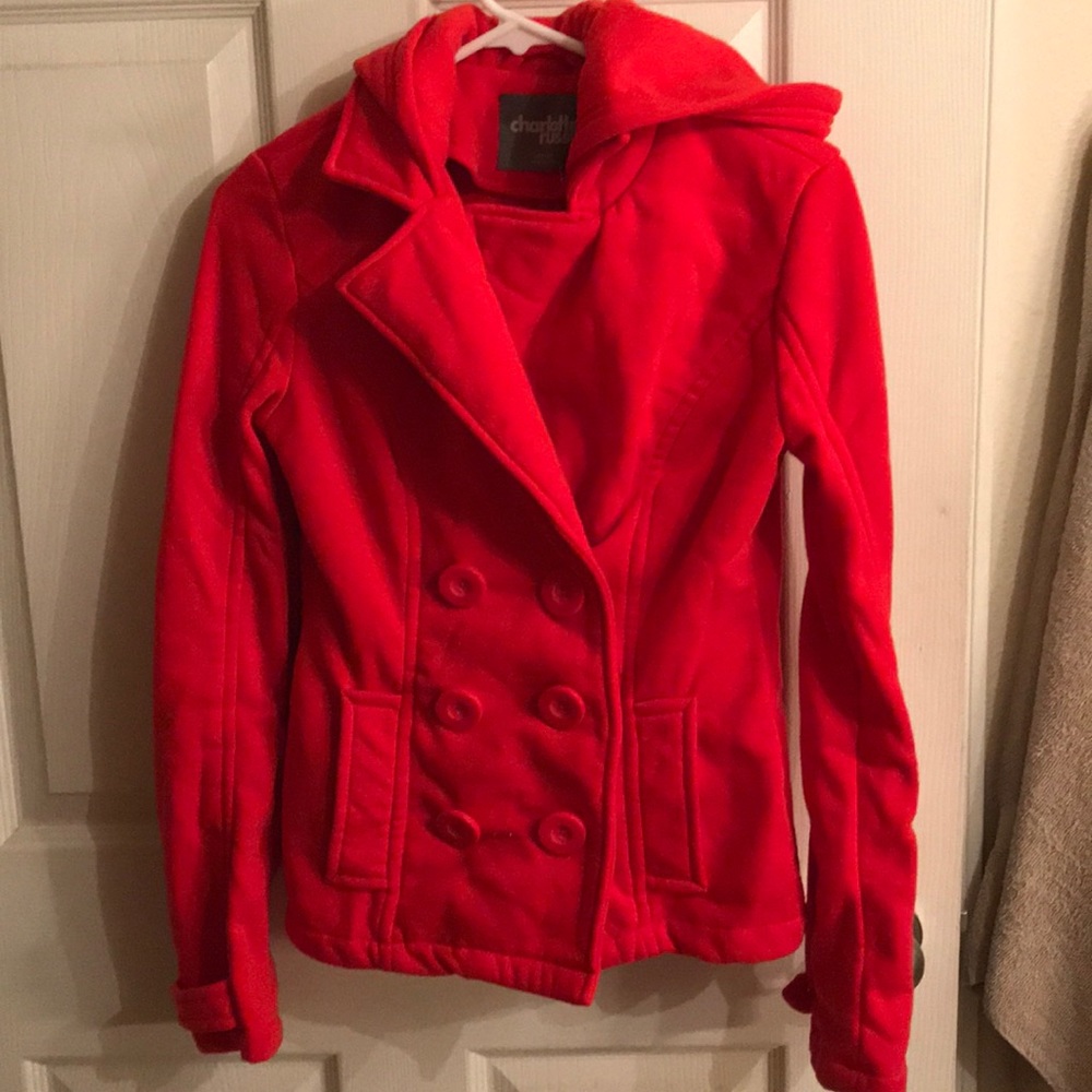 Red jacket/cost
